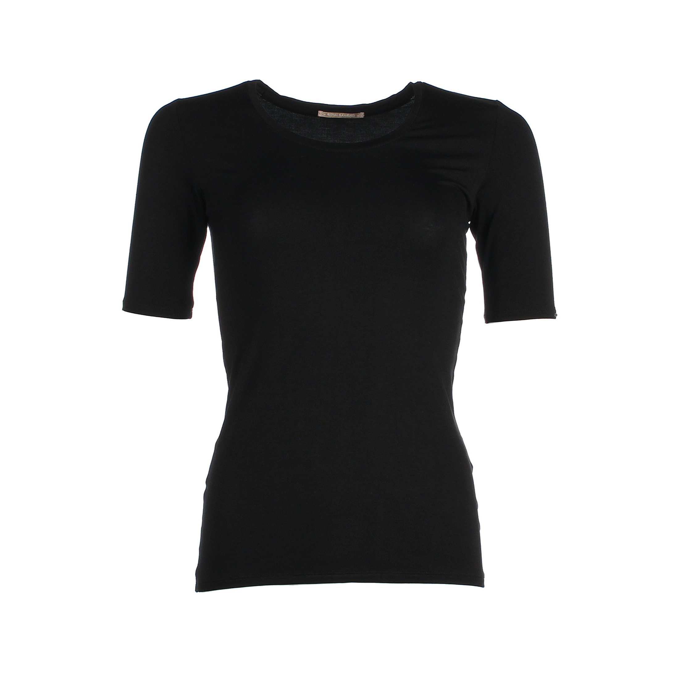 Short Sleeve bamboo shirt - Black - Korte mouwen bamboe t-shirt - Zwart